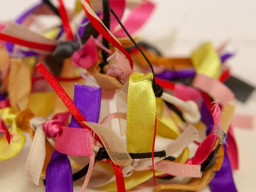 BA (hons) Textiles Ribbon Work