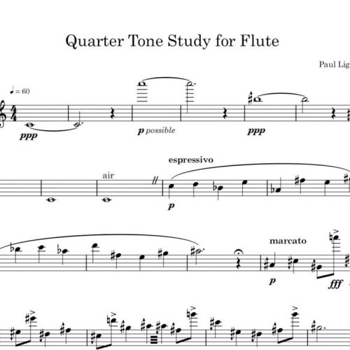OCA Music: Flute recordings thumb
