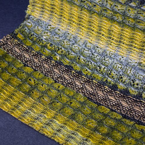 Woven Textiles exploring sustainable and waste materials thumb