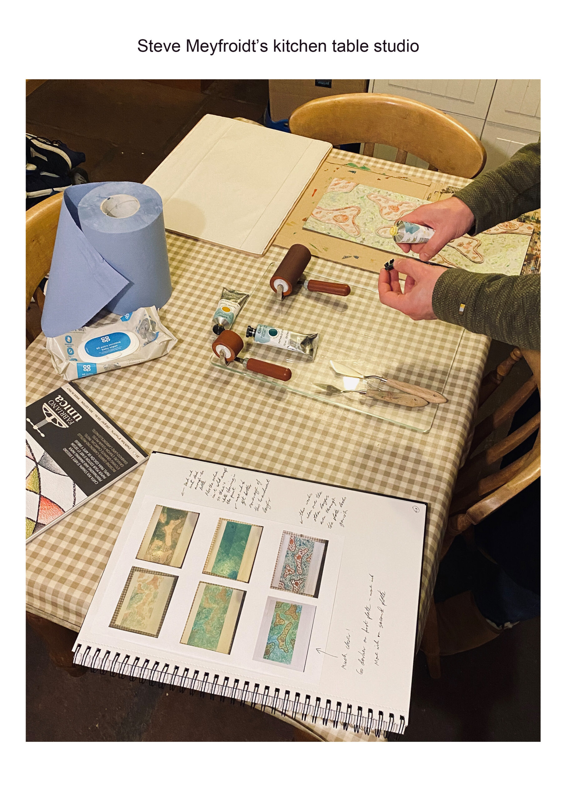 Printmaking studios at home The Open College of the Arts