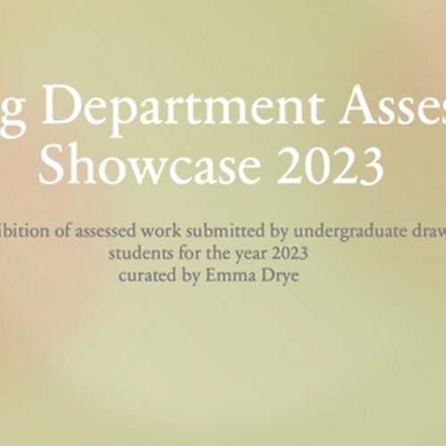 Drawing Department 2023 Assessment Showcase thumb